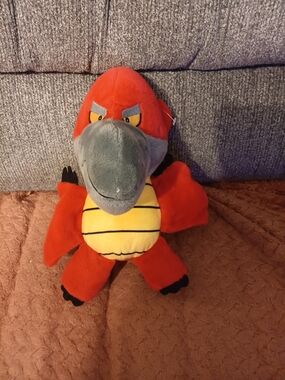 Red & Yellow Plush Dragon Stuffed Toy - Kids Plush Companion